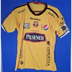 Barcelona SC Guayaquil Equador Men's Shirt Jersey size Large